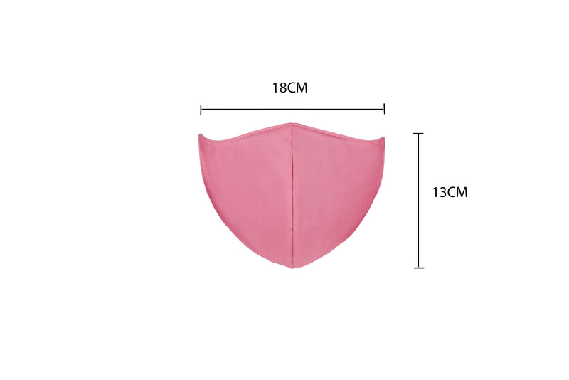 Rosewood Pink Featherweight Japanese Medi Fabric Reusable masks