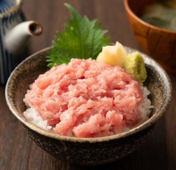 吞拿魚腩碎 - Tuna minced with spring onion (negi-toro)